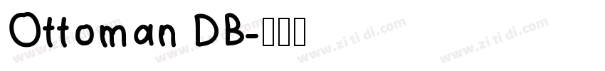 Ottoman DB字体转换